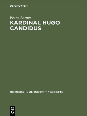 cover image of Kardinal Hugo Candidus